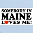 thumbnail image 2 of CafePress - Somebody In Maine Loves Me Infant Creeper - Baby Light Bodysuit, Size Newborn - 24 Months, 2 of 4