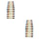 thumbnail image 2 of Minnieouse 24 Pieces Fake Nails Shiny Surface Press-on Long Fingernail Elegant Artificial Coffin Design Accessory Nail Tips for DIY Type4 NO4, 2 of 6
