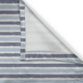 thumbnail image 6 of Ambesonne Harbour Stripe Grommet Curtain, Sketchy Stripes, 50" x 54", Cadet Blue Pale, 6 of 6
