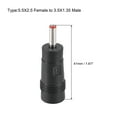 thumbnail image 2 of 5pcs DC Power Converter,3.5mm x 1.35mm Male to 5.5mm x 2.5mm Female Adapter Connector, 2 of 3