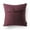3Button-Wine Red, variant on Phantoscope Single Button Cotton Blend Series Decorative Throw Pillow, 12" x 20", Light Purple, 2 Pack