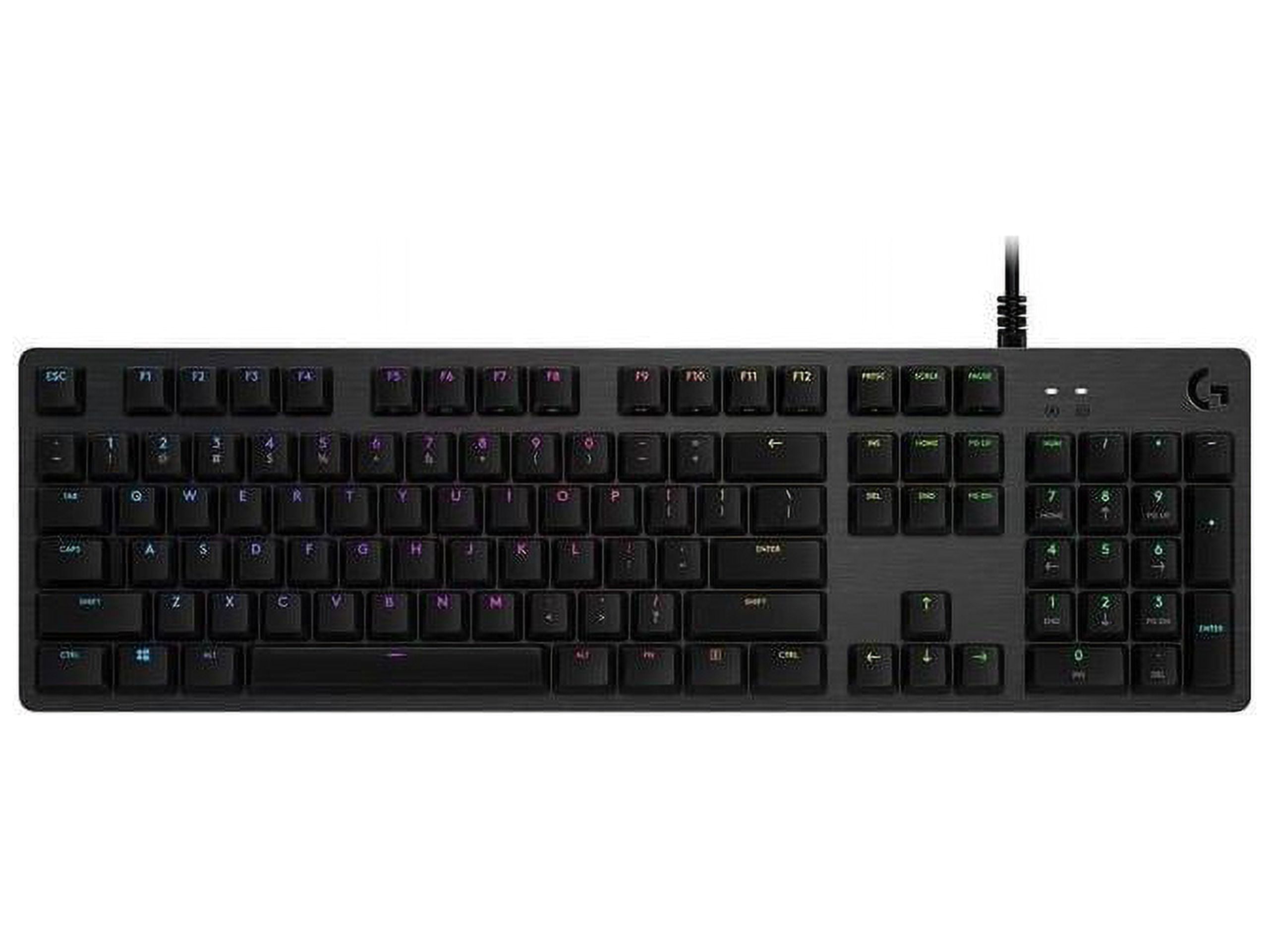 Logitech G512 Carbon LIGHTSYNC RGB Mechanical Gaming Keyboard GX Red 920009360 Logitech G512 Carbon LIGHTSYNC RGB Mechanical Gaming Keyboard GX Red 920009360