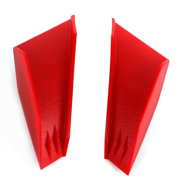 Aerodynamic Wing Kit, 1 Pair Motorcycle Wing, Fairing Wing Universal Three-dimensional Curve Fit All Types Of Motorcycles