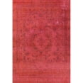thumbnail image 1 of Ahgly Company Indoor Rectangle Mid-Century Modern Red Oriental Area Rugs, 5' x 8', 1 of 6