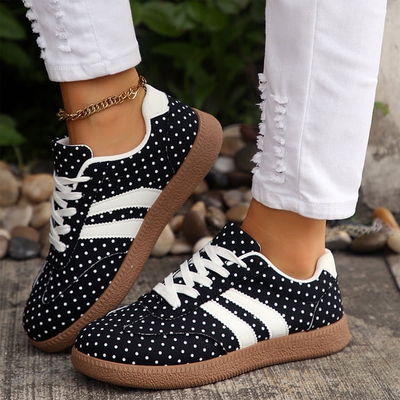 Women Classic Retro Gum Sole Fashion Sneakers Casual Tennis Skate Shoe Genuine Leather Walking Footwear Anti Slip Trainers