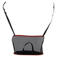 thumbnail image 1 of Car Mesh Bag Organizer Cargo Pocket Holder organizer cargo Auto Luggage Pouch Net Storage, Single Pocket, Red, 1 of 6