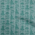 thumbnail image 1 of oneOone Rayon Dusty Teal Green Fabric Tropical Tree Craft Projects Decor Fabric Printed By The Yard 56 Inch Wide, 1 of 4