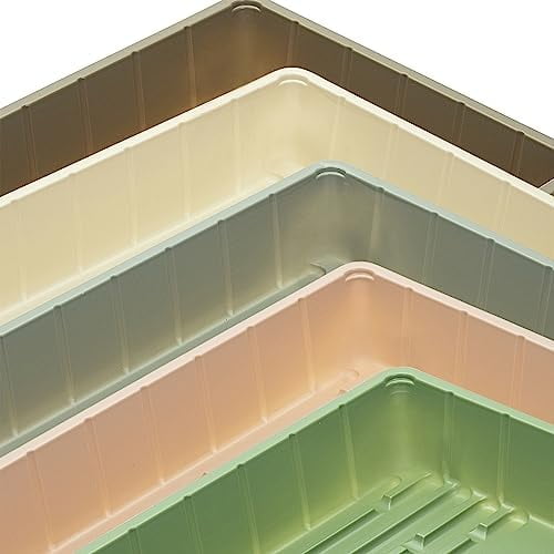 -Plastic Growing Trays, 5 Pack, Plant Tray, Seed Tray, Propagation Tray