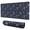 Navy Dinosaurs Space, variant on Long Mouse Pads for Desk,Navy Dinosaurs Space Surfing Pattern Desk Mats on Top Of Desks, Desk Mouse Pad Extra Large with 3mm Non-Slip Base and Stitched Edge for Gaming,Office,Work,Home 47.3"x23.6"