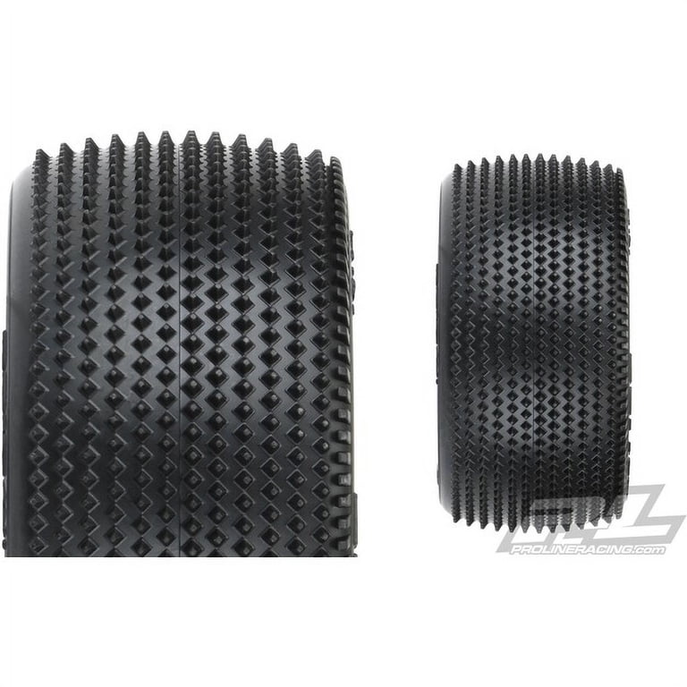 Pneus Pro-Line Racing Prism 2.0 CR3 Pour Buggy 1/10 Tapis - Adhérence élevée, Profil Bas, Pour Compétition