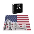 thumbnail image 3 of Ambesonne American Jigsaw Puzzle Durable Cardboard, Golden Gate Bridge Statue, 1000 pcs, Navy Blue White Red, 3 of 5