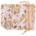 thumbnail image 2 of 300 Piezas 7X9cm Bolsas de Joyería de Regalo Con Lazo de Organza Rosa Bolsas Regalos de Fiesta de Navidad Rosa, 2 of 5
