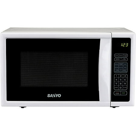 Sanyo Em S2588w 0 7 Cu Ft Capacity Mic Sanyo Em S2588w 0 7 Cu Ft Capacity Mic