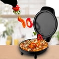 thumbnail image 4 of Courant Gril/mini Four Gril Compact 7 Pouces Gril/pizza Personnel Noir, 4 of 4