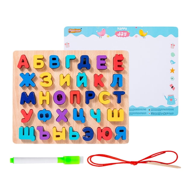 Russian Blocks Jigsaw Hand Eye Coordination Skills Colorful Appearance Preschool