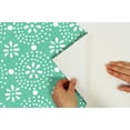 thumbnail image 4 of The Pioneer Woman Coral Tonal Scallop Peel And Stick Vinyl Wallpaper, 215-in by 20.5-in, 30.75 sq. ft., 4 of 8
