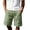 Green, variant on Mens Shorts Casual Solid Color Drawstring Casual Elastic Waist Running Shorts Men With Pockets
