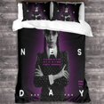 thumbnail image 4 of Children's Boys' Bedding Set - Wednesday Addams Pattern in Microfibre Printed in Pieces - with Duvet Cover and Double Pillowcase, 4 of 5
