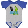 thumbnail image 3 of Inktastic Lil' Brother with Cute Green Alligators Boys or Girls Baby Bodysuit, 3 of 5