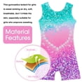 thumbnail image 5 of Aideaone Girls Gymnastics Leotards Toddler Unitard Biketard Clothes Cute Kid Dance Outfit 2-10T, 5 of 6