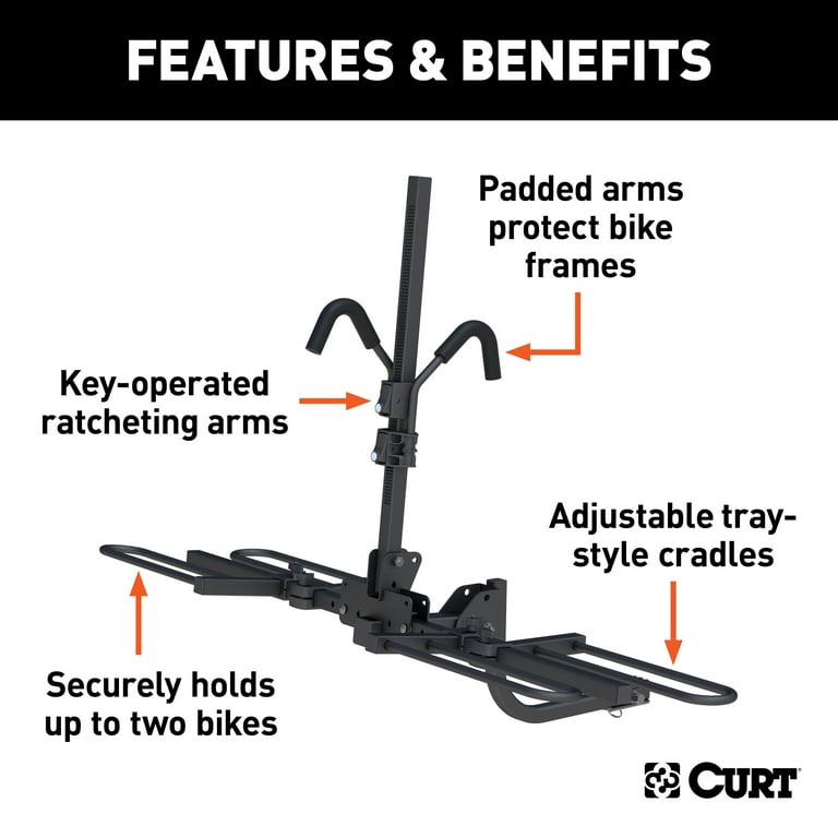 Curt 18085 bike rack hot sale