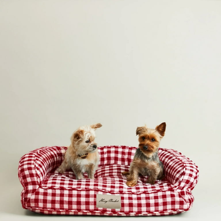Harry Barker Red Buffalo Check Lounger, Medium - Walmart.com