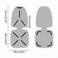 thumbnail image 5 of Auto Seat Cover Children Safety Seat Pads Waterproof Car Seat Protector Cushion, 5 of 15