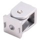 thumbnail image 1 of Conector de Junta Pivotante Flexible de AleacióN de Zinc Fundido A PresióN para Perfil de ExtrusióN de Aluminio Serie 2020 para Perfil de Aluminio, 1 of 1