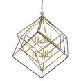 thumbnail image 6 of 12 Light Chandelier In Linear Style 47.5 Inches Wide By 50.5 Inches High-Olde Brass/Bronze Finish    -Traditional Installation Z-Lite 457-12Obr-Brz, 6 of 7