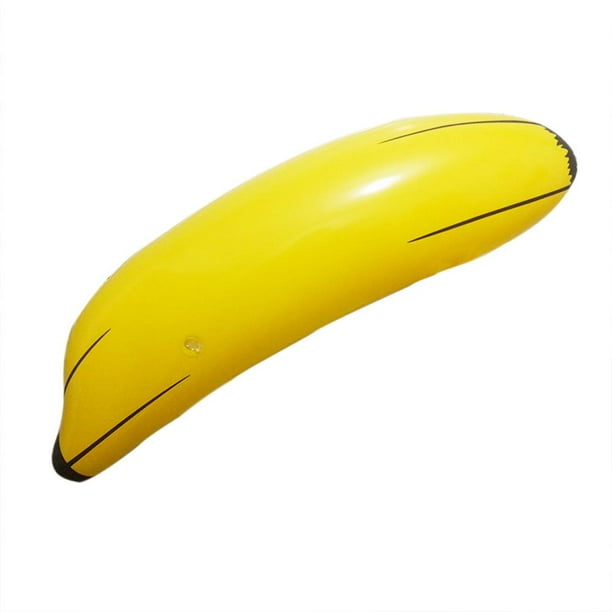 Fruta plátano forma globo inflable niños piscina juguete agua playa fiesta decoración Ehuebsd Para Estrenar