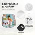 thumbnail image 6 of Haiem Kawaii Sushi Characters Delight Women's 2 in 1 Running Shorts - Lightweight Athletic Workout Gym Yoga Breathable Sports Shorts Liner with Phone Pockets-X-Large, 6 of 9