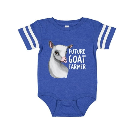 

Inktastic Future Goat Farmer Gift Baby Boy or Baby Girl Bodysuit