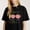 Black-2, variant on Colorful Apple and Pencil Graphic For Women Happy First Day of School Casual Tee print T Shirt