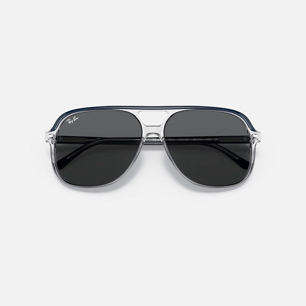 Ray Ban Bill Dark Grey Aviator Unisex Sunglasses RB2198 1341B1 56