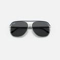 thumbnail image 5 of Ray Ban Bill Dark Grey Aviator Unisex Sunglasses RB2198 1341B1 56, 5 of 5