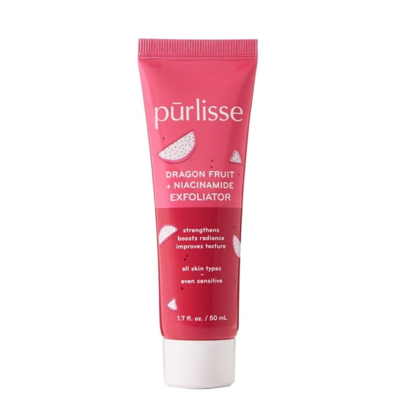 PURLISSE Dragon Fruit Niacinamide Exfoliator, 1.7 fl oz