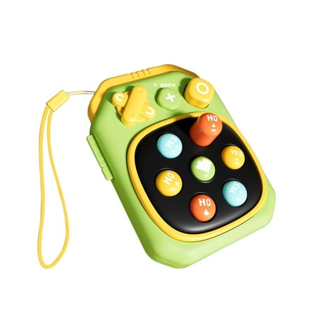 STPToys Fast Push Game for 3+ Years Old Handheld Puzzle Game Sensory Toys Pop Fidget Toys for Age 3+ Birthday Gifts Party Favors - Orange