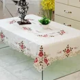 thumbnail image 5 of Table Cloth Table Cover Lace European Garden Elegant Embroidered Dining TableCloth Flower Peony Chair Cover Wedding Dust Cover, 5 of 5