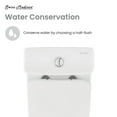 thumbnail image 6 of Sublime II One-Piece Round Toilet, 10" Rough-In 1.1/1.6 gpf, 6 of 16