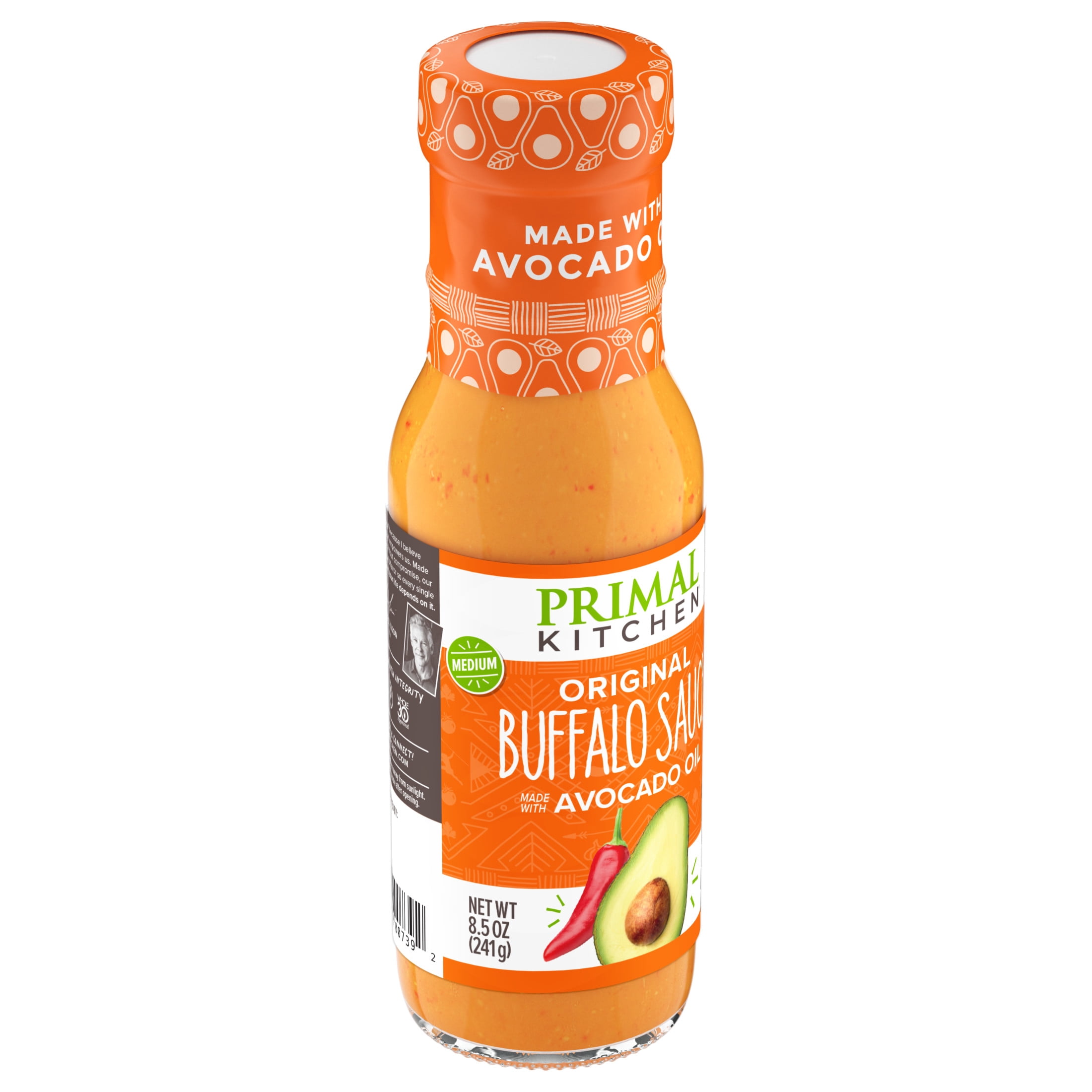Primal Kitchen Original Buffalo Sauce 8.5 oz Bottle