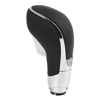 Unique Bargains Car Automatic Gear Stick Shift Knob Lever Cover Leatherette Plastic Black for Opel