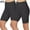 Dark Gray, variant on Amzcrzy Womens Shorts Lounge Shorts Women 2PC Women's Fashion Solid Color Leggings with Yoga Sport Elastic Quarter Pants Shorts Leggings Shorts Women Womens Shorts Casual Short Sets for Women