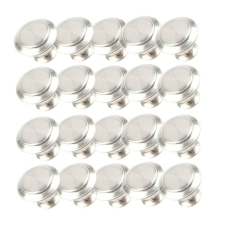 

Outfmvch Faucets Stainless Drawer Door 20pack Round With Screw Cabinet Handle Handle Steel Tools & Home Improvement