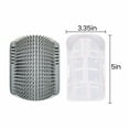 thumbnail image 7 of LQQBOX 2 Pcs Softer Self Groomer Wall Corner Massage Comb Scratcher Grooming Brush Tool for Long & Short Fur Kitten Cats Dogs, 7 of 7