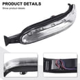 thumbnail image 6 of Left Side Rearview Mirror Blinking Light for Mercedes ML For AMG 2002-2005, 6 of 10