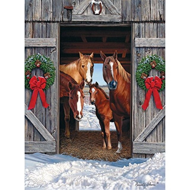 bits and pieces 500 piece jigsaw puzzle for adults 18"x24" horse