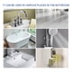 thumbnail image 5 of Jue-Fish Limpiador de baño Limpiador de escamas de Vidrio para Ducha Lavabo de Acero Inoxidable Descontaminación de bañera,1 pieza, 5 of 9