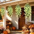thumbnail image 4 of 6-Pack Morning Glory Hanging Plants, 30in Artificial Flower Vines for Indoor, Outdoor, Garden, and Porch Decor, 4 of 6