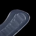 thumbnail image 2 of 3 pares de plantillas autoadhesivas de silicona transparente para talón de zapatos, almohadillas traseras, forro de cojín y protector de agarre., 2 of 5