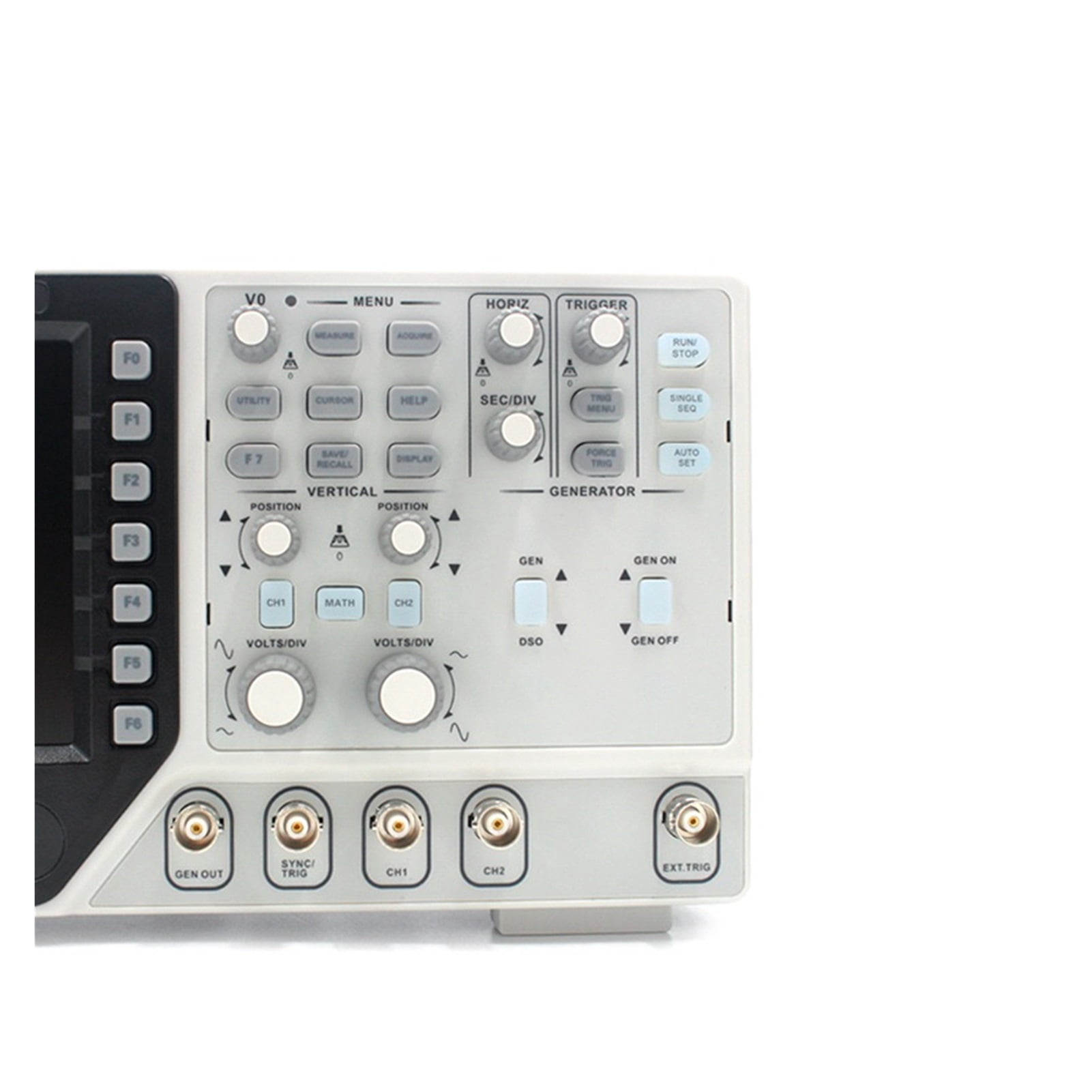 DSO4072C Digital Multimeter USB Oscilloscope 70MHz Bandwidth Channel 2-Channel Portable Oscilloscope Logic Analyzer